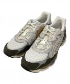 asicsアシックス）の古着「ローカットスニーカー」｜ベージュ×ブラウン