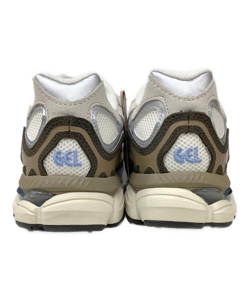 asics（アシックス）asics (アシックス) ローカットスニーカー ベージュ×ブラウン サイズ:27の古着・服飾アイテム
