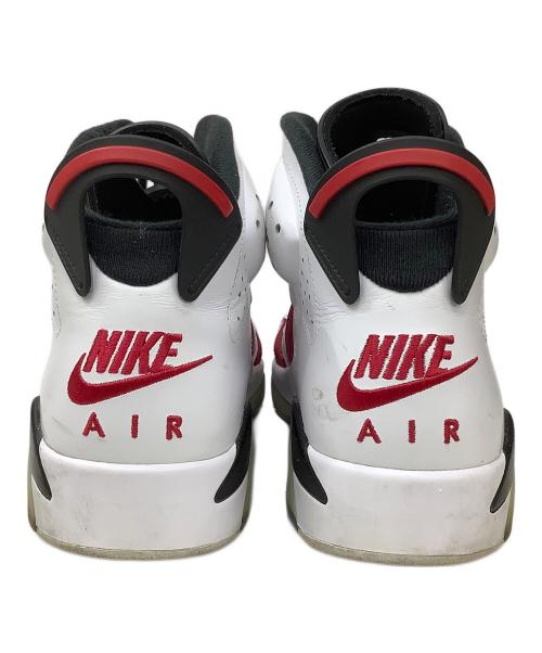 NIKE（ナイキ）NIKE (ナイキ) エア ジョーダン 6 レトロ カーマイン ホワイト×レッド サイズ:27.5の古着・服飾アイテム