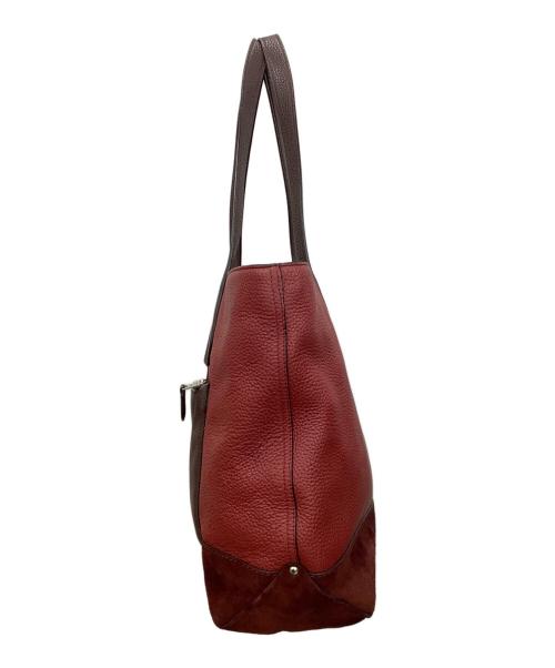 COACH（コーチ）COACH (コーチ) トートバッグ ボルドーの古着・服飾アイテム