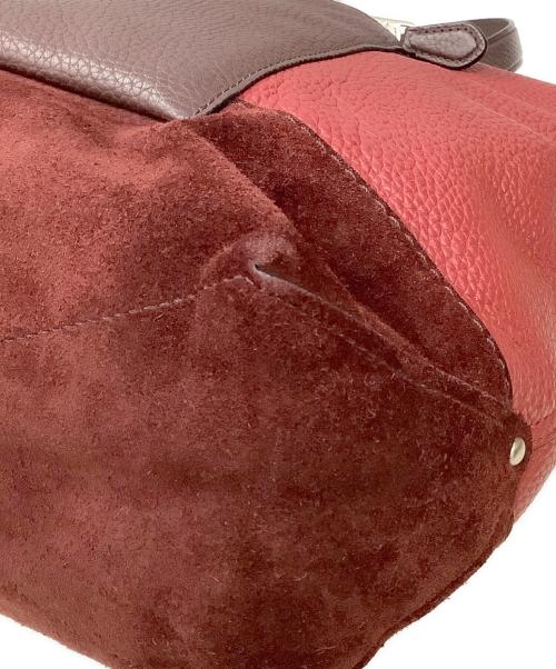 COACH（コーチ）COACH (コーチ) トートバッグ ボルドーの古着・服飾アイテム