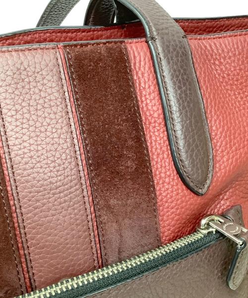 COACH（コーチ）COACH (コーチ) トートバッグ ボルドーの古着・服飾アイテム