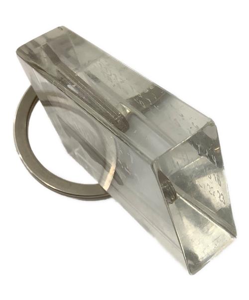 Maison Margiela（メゾンマルジェラ）Maison Margiela (メゾンマルジェラ) レジン メタル カレンダー キーリング キーホルダー クリアの古着・服飾アイテム