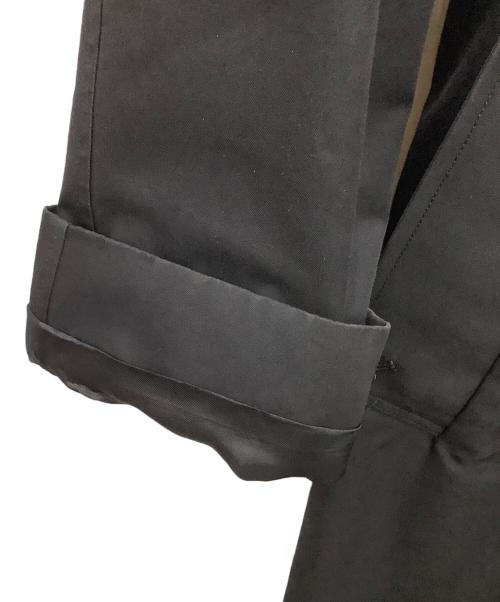 Aquascutum（アクアスキュータム）Aquascutum (アクアスキュータム) トレンチコート ブラック サイズ:Sの古着・服飾アイテム