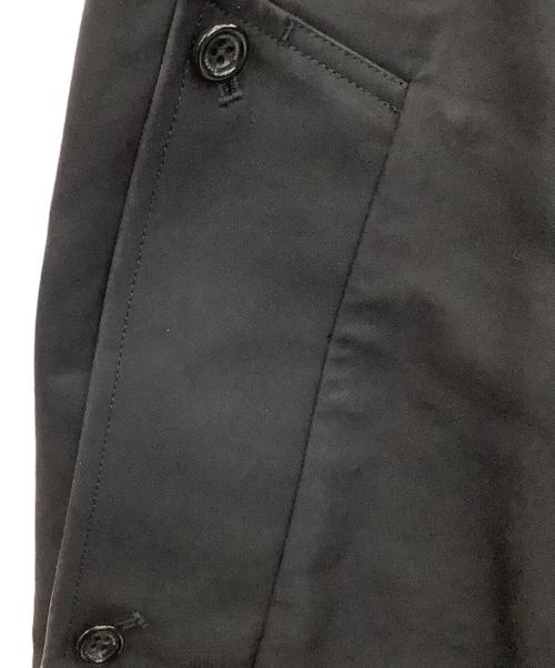 Aquascutum（アクアスキュータム）Aquascutum (アクアスキュータム) トレンチコート ブラック サイズ:Sの古着・服飾アイテム