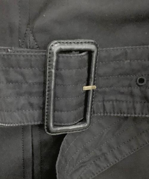 Aquascutum（アクアスキュータム）Aquascutum (アクアスキュータム) トレンチコート ブラック サイズ:Sの古着・服飾アイテム