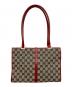 GUCCI (グッチ) ハンドバッグ ベージュ×レッド：17000円