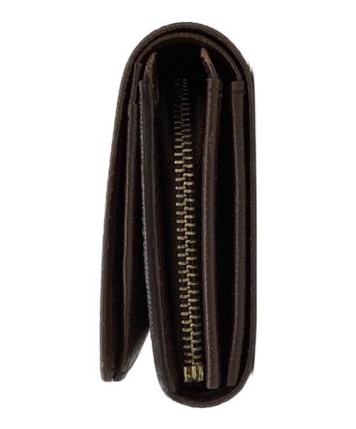 LOUIS VUITTON（ルイ ヴィトン）LOUIS VUITTON (ルイ ヴィトン) 2つ折り財布/ポルトフォイユ・トレゾール ブラウンの古着・服飾アイテム