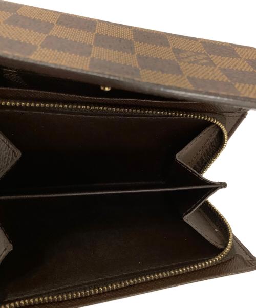 LOUIS VUITTON（ルイ ヴィトン）LOUIS VUITTON (ルイ ヴィトン) 2つ折り財布/ポルトフォイユ・トレゾール ブラウンの古着・服飾アイテム
