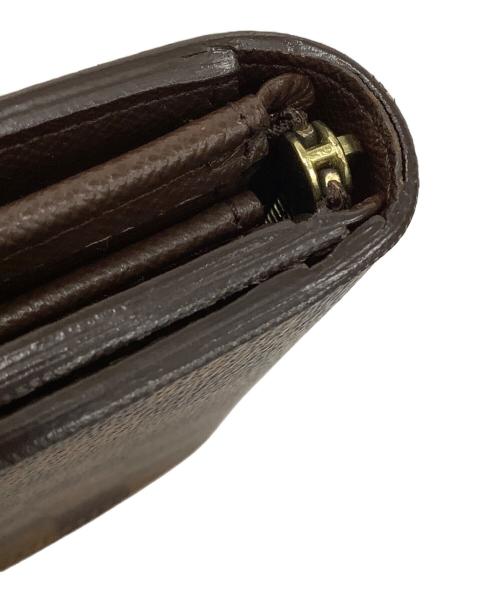 LOUIS VUITTON（ルイ ヴィトン）LOUIS VUITTON (ルイ ヴィトン) 2つ折り財布/ポルトフォイユ・トレゾール ブラウンの古着・服飾アイテム