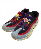 NIKEナイキ）の古着「ローカットスニーカー」｜ブルー×レッド