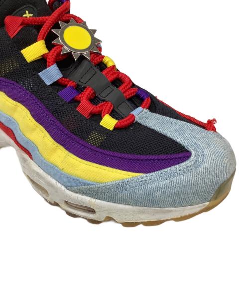 NIKE（ナイキ）NIKE (ナイキ) ローカットスニーカー ブルー×レッド サイズ:28の古着・服飾アイテム