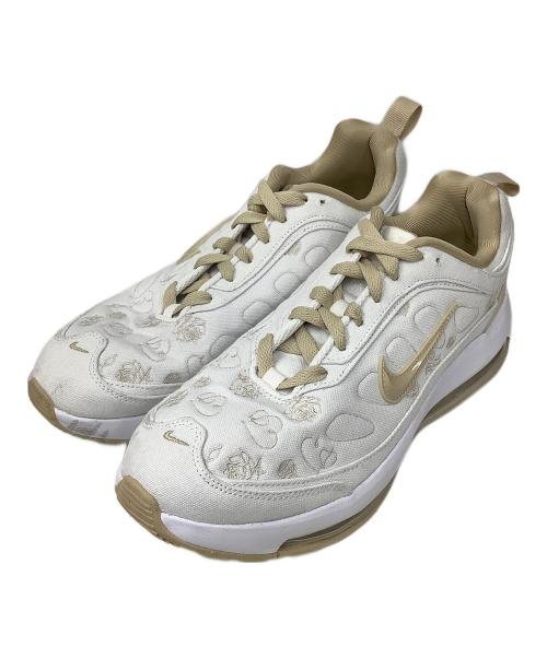NIKE（ナイキ）NIKE (ナイキ) ローカットスニーカー ベージュ×ホワイト サイズ:27.5の古着・服飾アイテム