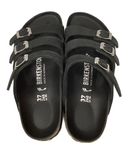 BIRKENSTOCK（ビルケンシュトック）BIRKENSTOCK (ビルケンシュトック) SLOBE別注 Florida FR LENB Blac ブラック サイズ:24の古着・服飾アイテム