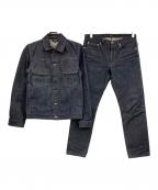 A.P.C.アーペーセー）の古着「デニムセットアップ」｜インディゴ