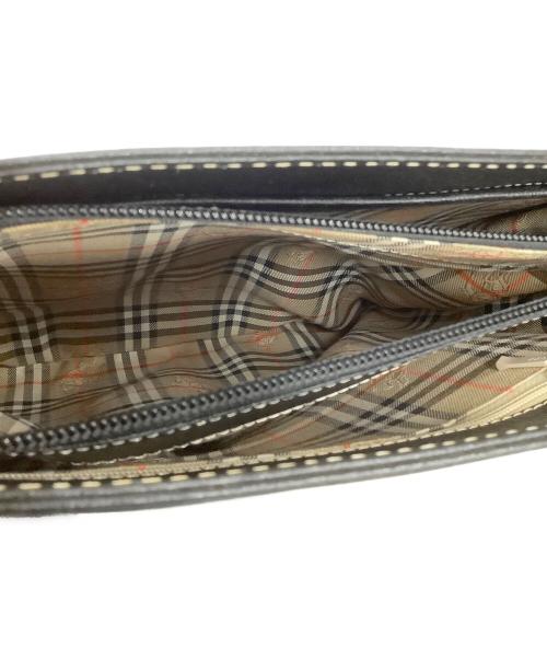 BURBERRY（バーバリー）BURBERRY (バーバリー) ハンドバッグ ブラックの古着・服飾アイテム