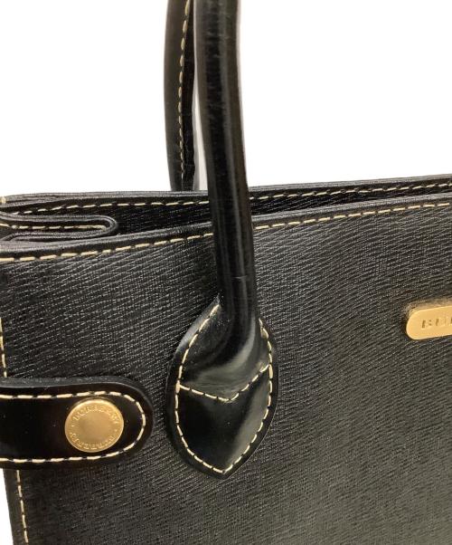BURBERRY（バーバリー）BURBERRY (バーバリー) ハンドバッグ ブラックの古着・服飾アイテム