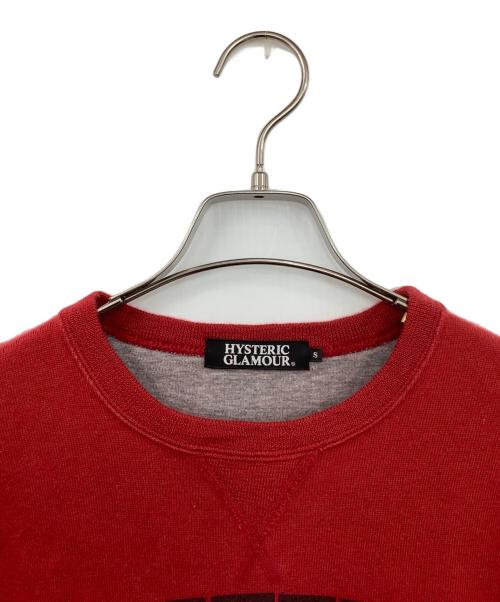 Hysteric Glamour（ヒステリックグラマー）Hysteric Glamour (ヒステリックグラマー) スウェット レッド サイズ:Sの古着・服飾アイテム