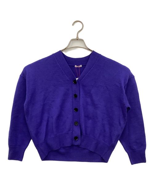 DRESSTERIOR（ドレステリア）DRESSTERIOR (ドレステリア) 薄手カーディガン ブルー サイズ:34の古着・服飾アイテム