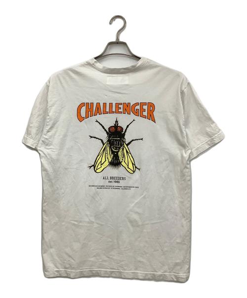 CHALLENGER（チャレンジャー）CHALLENGER (チャレンジャー) 半袖カットソー ホワイト サイズ:Lの古着・服飾アイテム