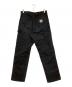 CarHartt (カーハート) DOUBLE KNEE PANT ブラック サイズ:W30L32：15000円