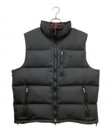 POLO RALPH LAUREN（ポロ・ラルフローレン）の古着「ダウンベスト」｜ブラック