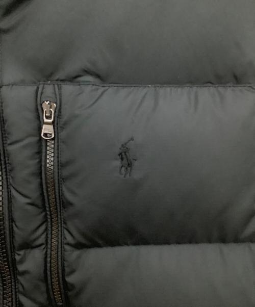 POLO RALPH LAUREN（ポロ・ラルフローレン）POLO RALPH LAUREN (ポロ・ラルフローレン) ダウンベスト ブラック サイズ:XLの古着・服飾アイテム