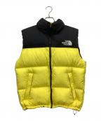 THE NORTH FACEザ ノース フェイス）の古着「ダウンベスト」｜イエロー×ブラック