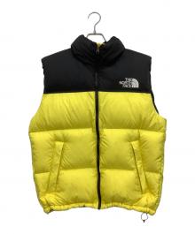 THE NORTH FACE（ザ ノース フェイス）の古着「ダウンベスト」｜イエロー×ブラック