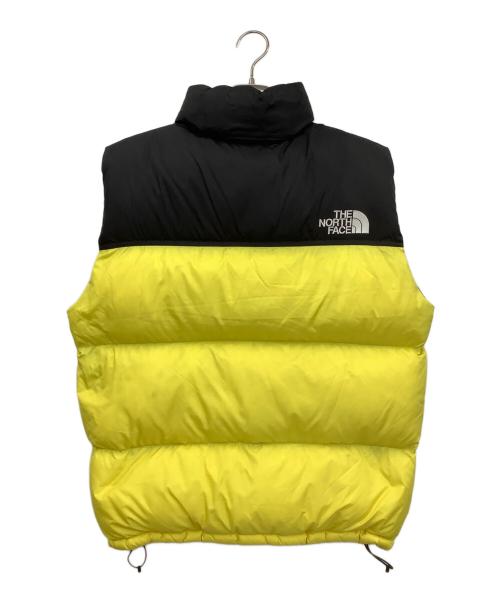 THE NORTH FACE（ザ ノース フェイス）THE NORTH FACE (ザ ノース フェイス) ダウンベスト イエロー×ブラック サイズ:Lの古着・服飾アイテム