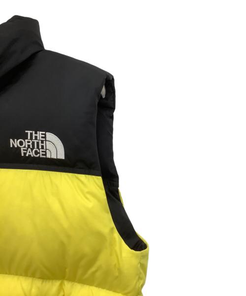 THE NORTH FACE（ザ ノース フェイス）THE NORTH FACE (ザ ノース フェイス) ダウンベスト イエロー×ブラック サイズ:Lの古着・服飾アイテム