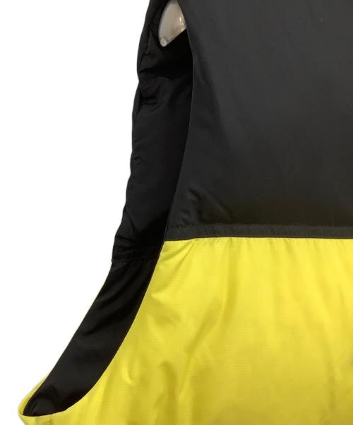 THE NORTH FACE（ザ ノース フェイス）THE NORTH FACE (ザ ノース フェイス) ダウンベスト イエロー×ブラック サイズ:Lの古着・服飾アイテム