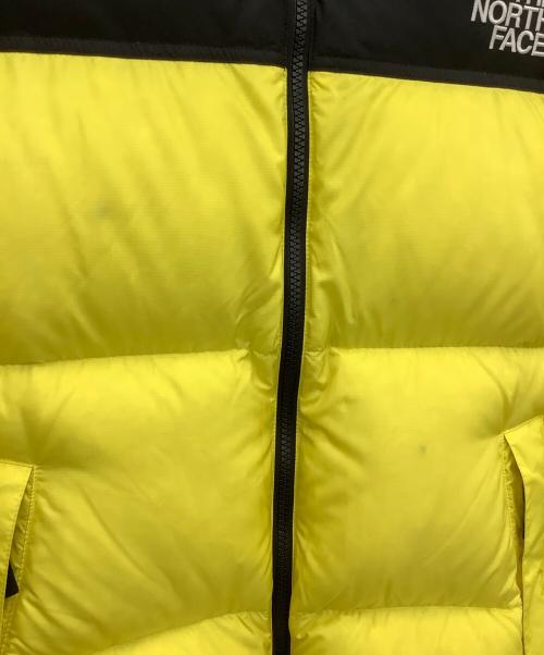 THE NORTH FACE（ザ ノース フェイス）THE NORTH FACE (ザ ノース フェイス) ダウンベスト イエロー×ブラック サイズ:Lの古着・服飾アイテム