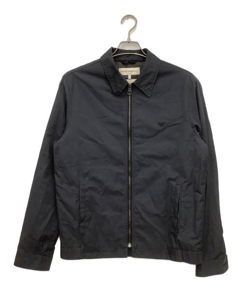 EMPORIO ARMANI（エンポリオ アルマーニ）EMPORIO ARMANI (エンポリオ アルマーニ) コーチジャケット ネイビー サイズ:48の古着・服飾アイテム