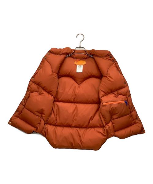 RockyMountainFeatherBed（ロッキーマウンテンフェザーベッド）RockyMountainFeatherBed (ロッキーマウンテンフェザーベッド) BEAMS (ビームス) ダウンベスト オレンジ×ブラック サイズ:38の古着・服飾アイテム