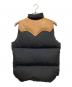 RockyMountainFeatherBed (ロッキーマウンテンフェザーベッド) BEAMS (ビームス) ダウンベスト オレンジ×ブラック サイズ:38：20000円