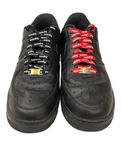 NIKE（ナイキ）NIKE (ナイキ) Supreme (シュプリーム) ローカットスニーカー ブラック サイズ:27の古着・服飾アイテム