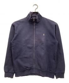 POLO RALPH LAUREN（ポロ・ラルフローレン）の古着「フルジップスウェット」｜ネイビー