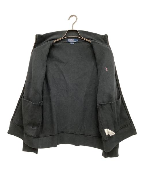 POLO RALPH LAUREN（ポロ・ラルフローレン）POLO RALPH LAUREN (ポロ・ラルフローレン) フルジップスウェット グレー サイズ:Lの古着・服飾アイテム