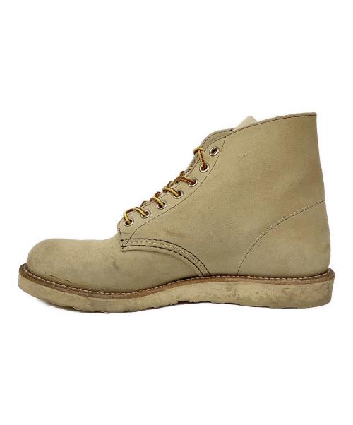 RED WING（レッドウィング）RED WING (レッドウィング) 6インチクラシックラウンド ベージュ サイズ:26.5の古着・服飾アイテム