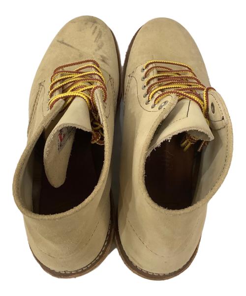 RED WING（レッドウィング）RED WING (レッドウィング) 6インチクラシックラウンド ベージュ サイズ:26.5の古着・服飾アイテム