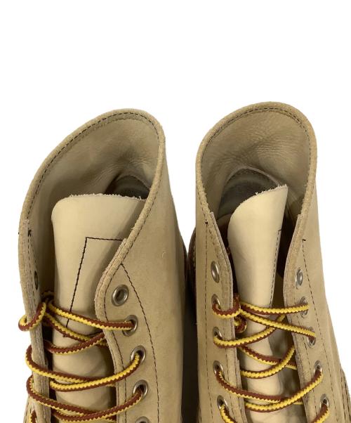 RED WING（レッドウィング）RED WING (レッドウィング) 6インチクラシックラウンド ベージュ サイズ:26.5の古着・服飾アイテム