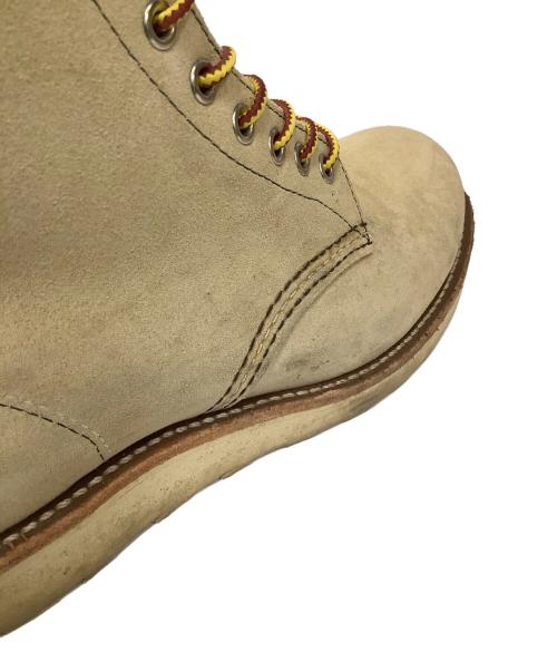 RED WING（レッドウィング）RED WING (レッドウィング) 6インチクラシックラウンド ベージュ サイズ:26.5の古着・服飾アイテム