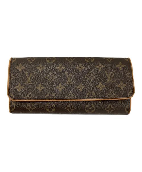 LOUIS VUITTON（ルイ ヴィトン）LOUIS VUITTON (ルイ ヴィトン) ポシェットツインGM ブラウン サイズ:GMの古着・服飾アイテム