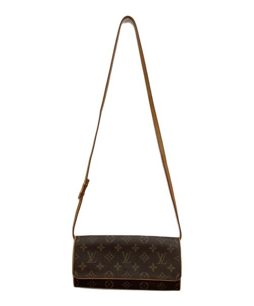 LOUIS VUITTON（ルイ ヴィトン）LOUIS VUITTON (ルイ ヴィトン) ポシェットツインGM ブラウン サイズ:GMの古着・服飾アイテム