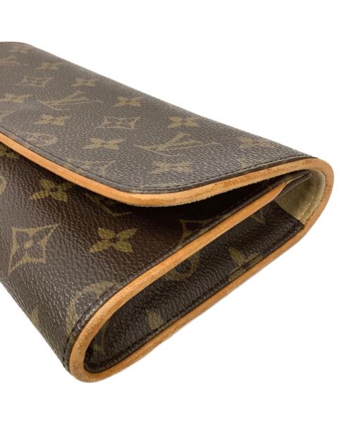 LOUIS VUITTON（ルイ ヴィトン）LOUIS VUITTON (ルイ ヴィトン) ポシェットツインGM ブラウン サイズ:GMの古着・服飾アイテム