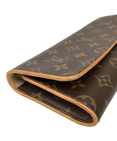 LOUIS VUITTON（ルイ ヴィトン）LOUIS VUITTON (ルイ ヴィトン) ポシェットツインGM ブラウン サイズ:GMの古着・服飾アイテム
