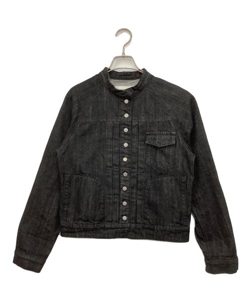 sisisi comfort（スースース―コンフォート）sisisi comfort (スースース―コンフォート) デニムジャケット インディゴ サイズ:38の古着・服飾アイテム