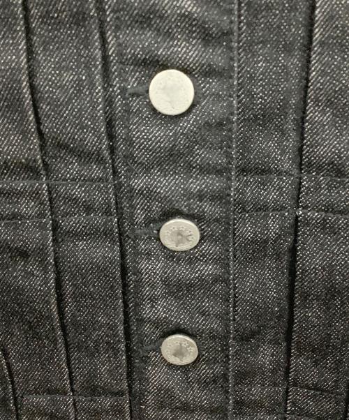 sisisi comfort（スースース―コンフォート）sisisi comfort (スースース―コンフォート) デニムジャケット インディゴ サイズ:38の古着・服飾アイテム
