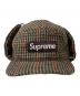 中古・古着 Supreme (シュプリーム) WOOLRICH (ウールリッチ) トレイルキャップ ブラウン：15000円